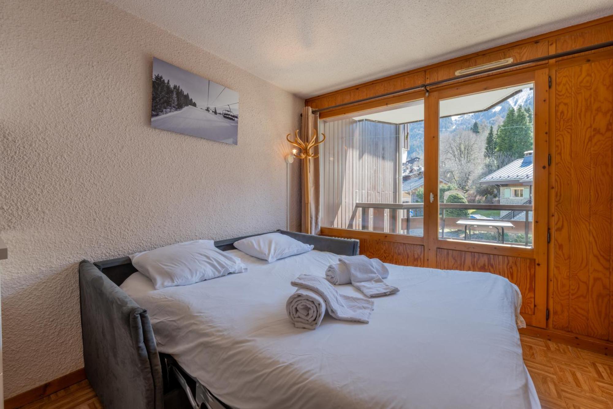 Residence Le Prarion 24A Ski In- Ski Out - Happy Rentals Les Houches Exterior foto